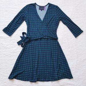 Leota High Modern Handmade Perfect Faux Wrap Dress